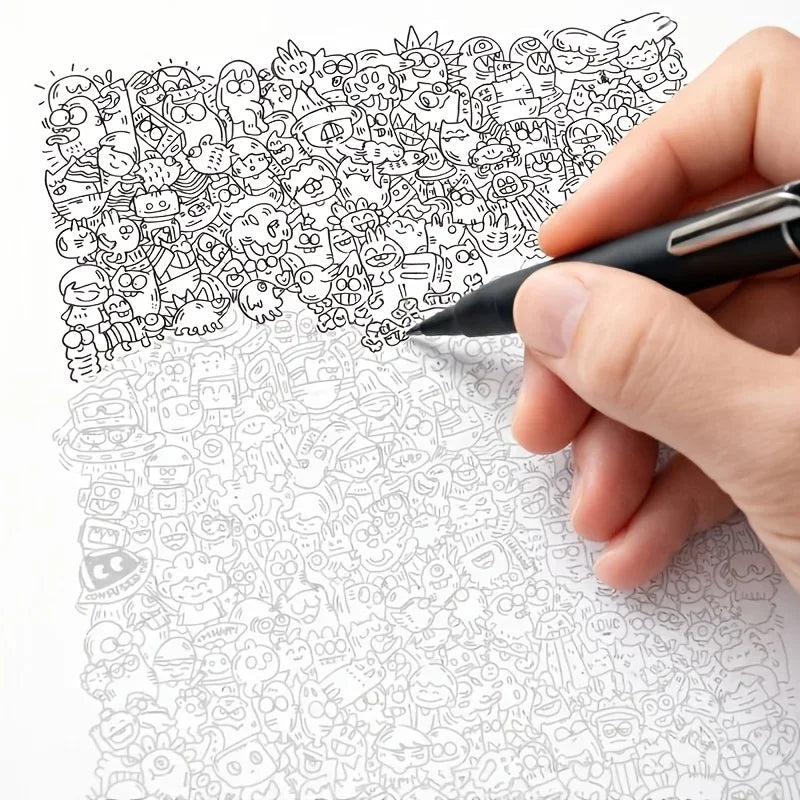 Line-Art Tracing & Colouring Book — 100 Pages