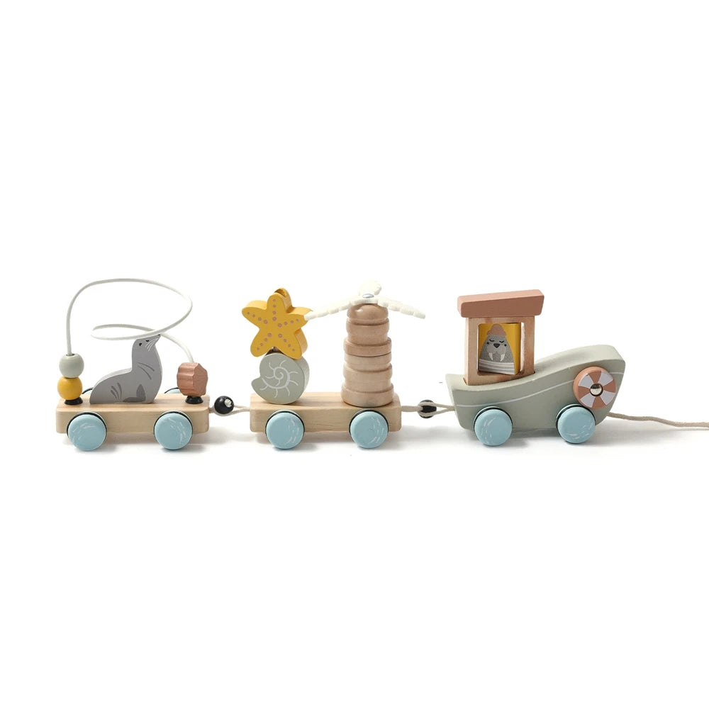 Wooden Birthday Train
