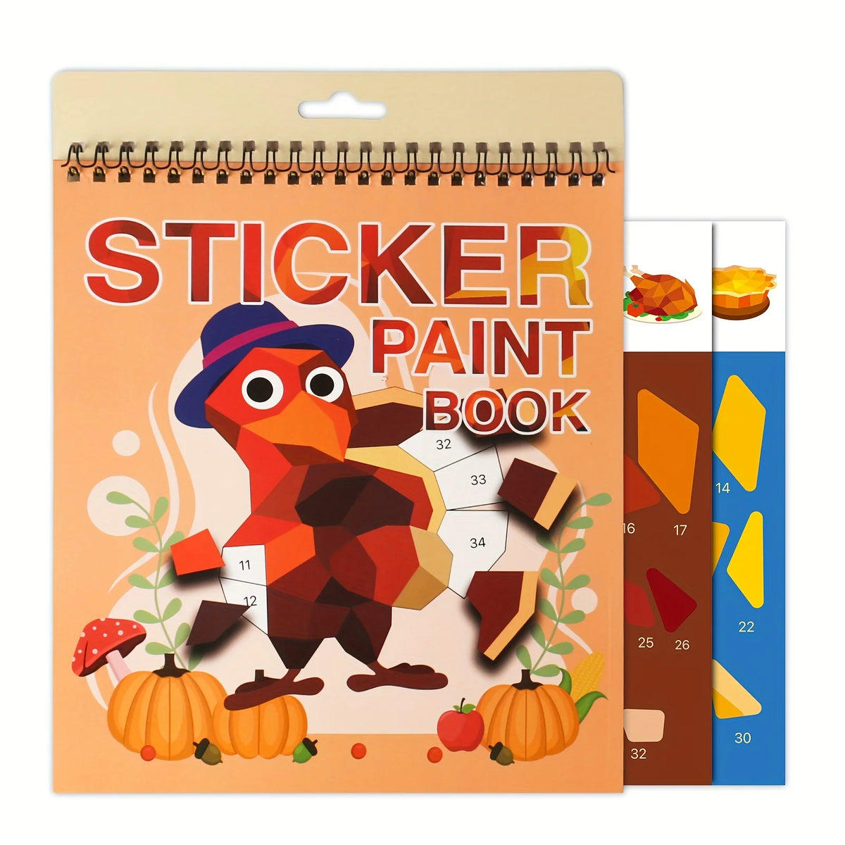Sticker-by-Number Activity Book
