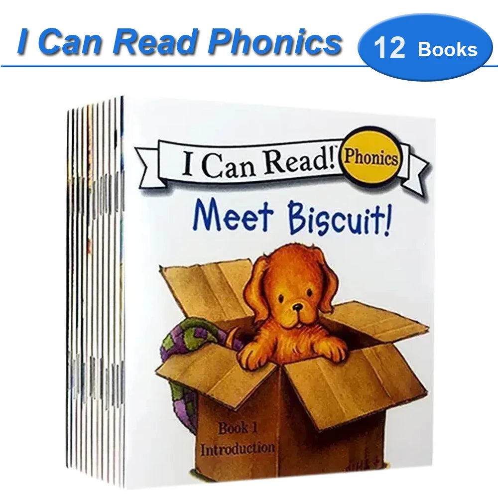 I Can Read Phonics — 12 Storybooks