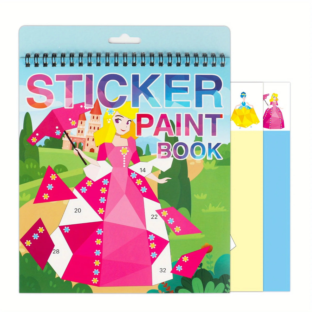 Sticker-by-Number Activity Book
