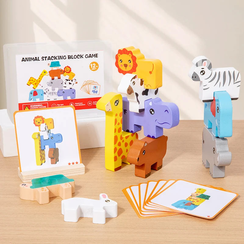 Woodland Animal Stacking Game — product detail 2
