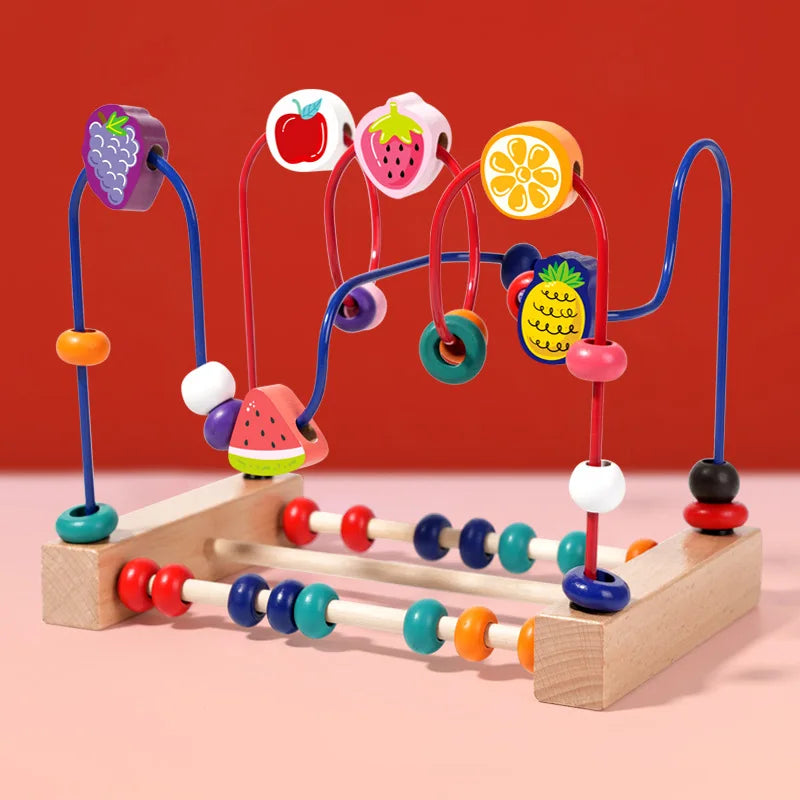 Wooden Bead Maze & Counting Play Set — product detail 3
