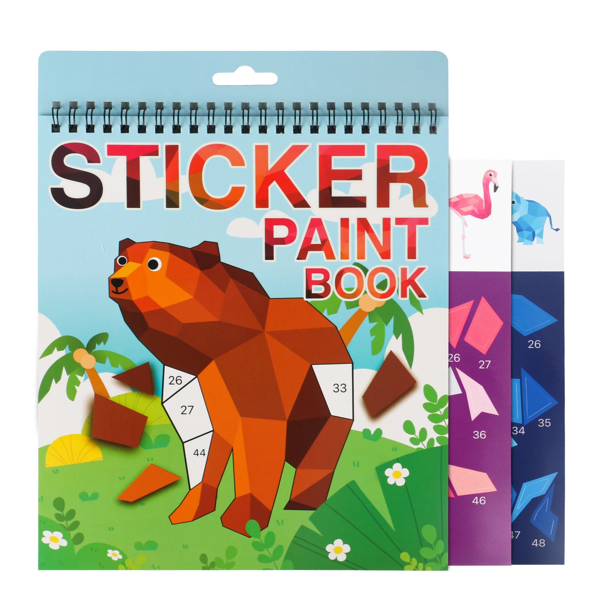 Sticker-by-Number Activity Book