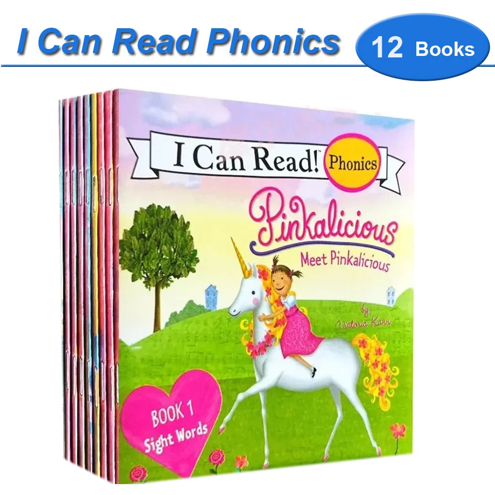 I Can Read Phonics — 12 Storybooks