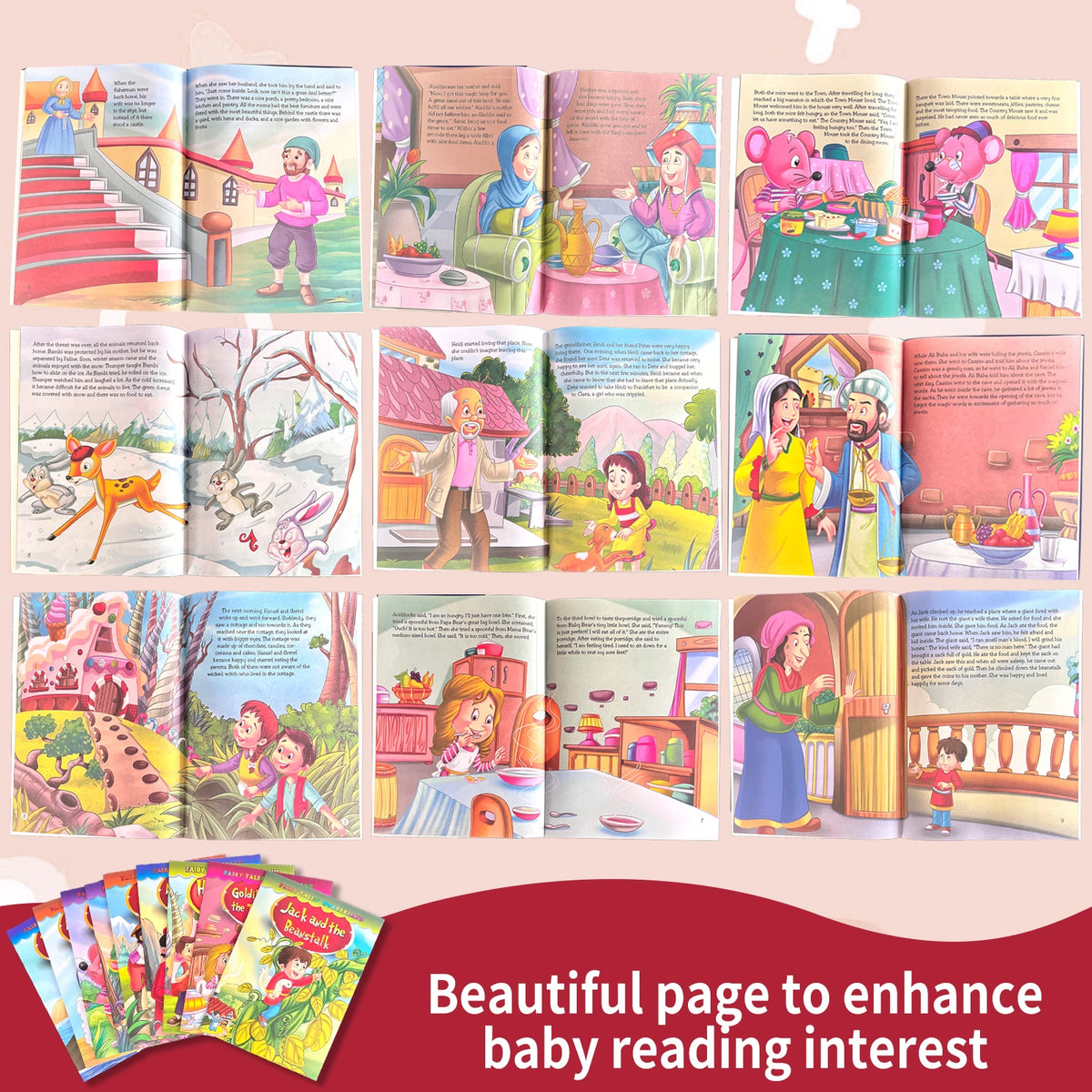 Fairy Tale Wonderland Illustrated Storybooks