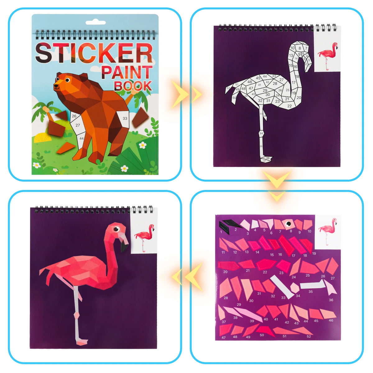 Sticker-by-Number Activity Book