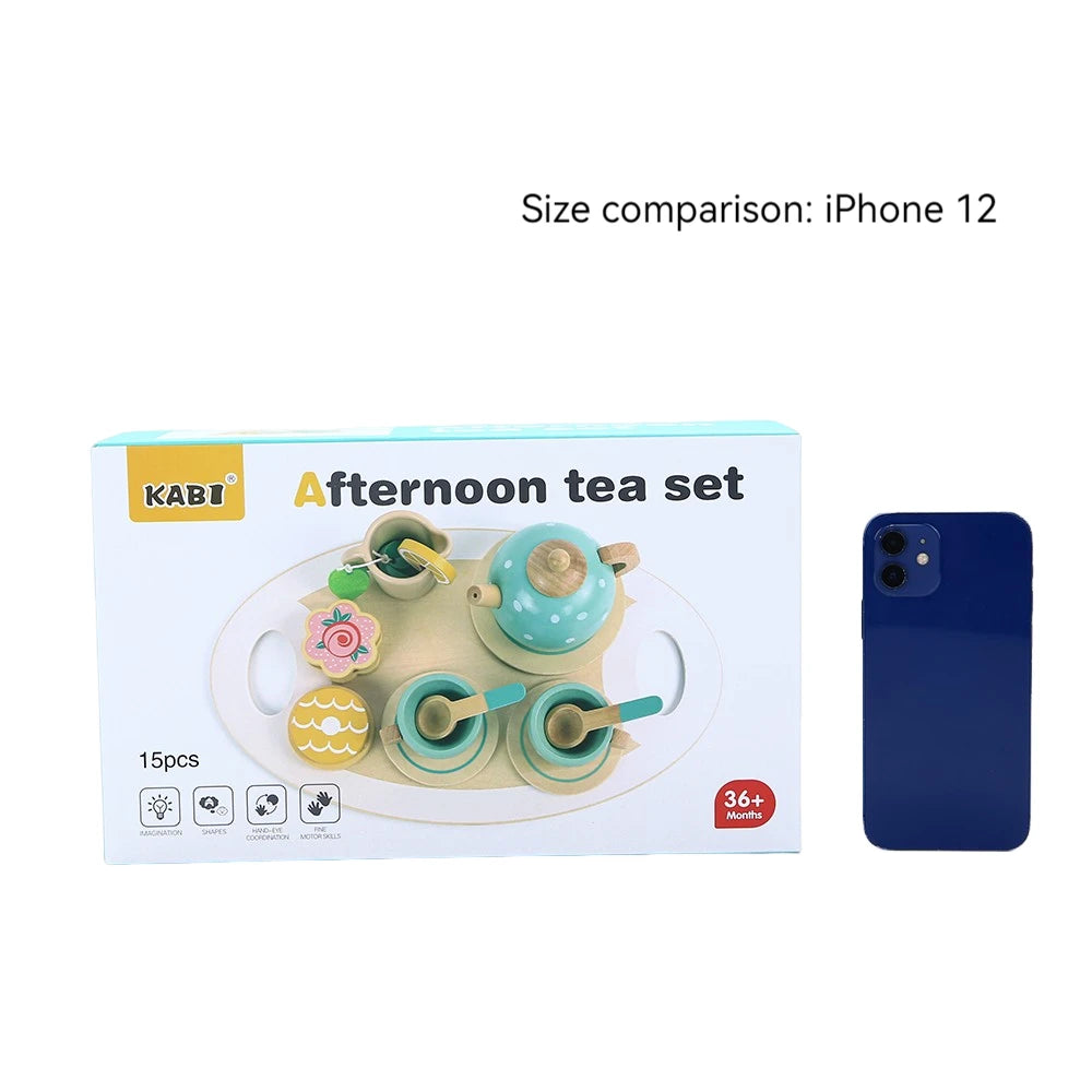 Wooden Afternoon Tea Play Set