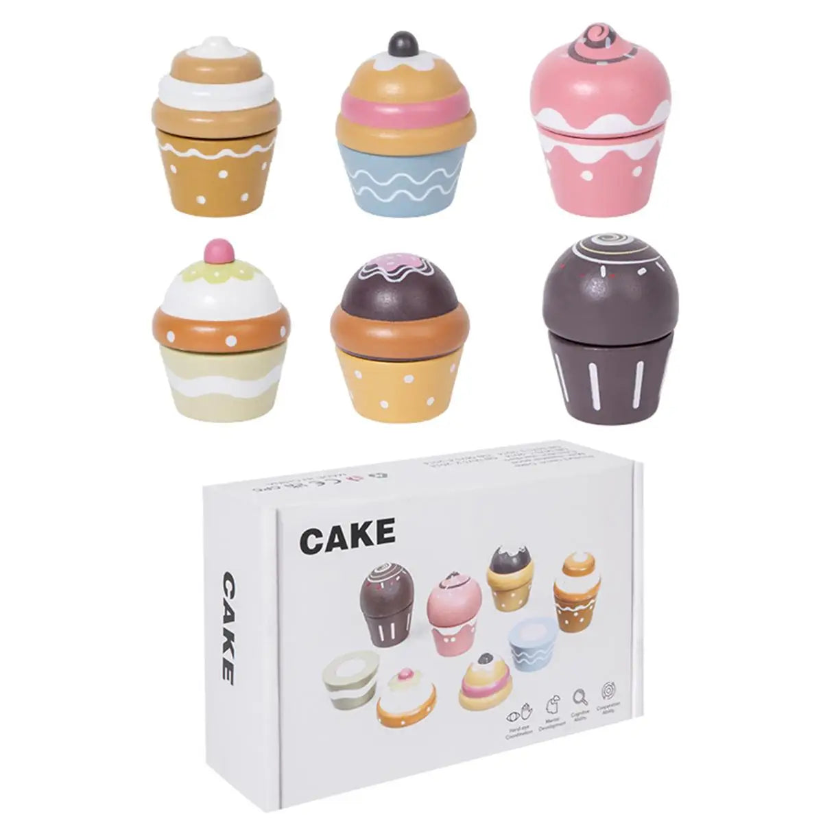 Wooden Sweet Shop Play Set